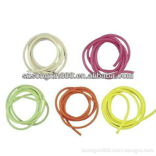 Customized size colorful silicone tube